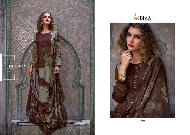 Ibiza Chinar Wholesale Printed Salwar Suits Catalog